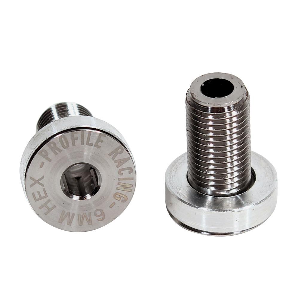 Profile Titanium GDH Flush Mount Crank Spindle Bolts (pair)