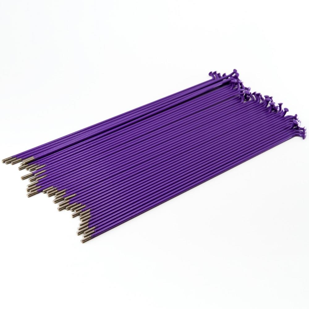 Source Stainless Spokes (40 Pack) - Purple 192mm