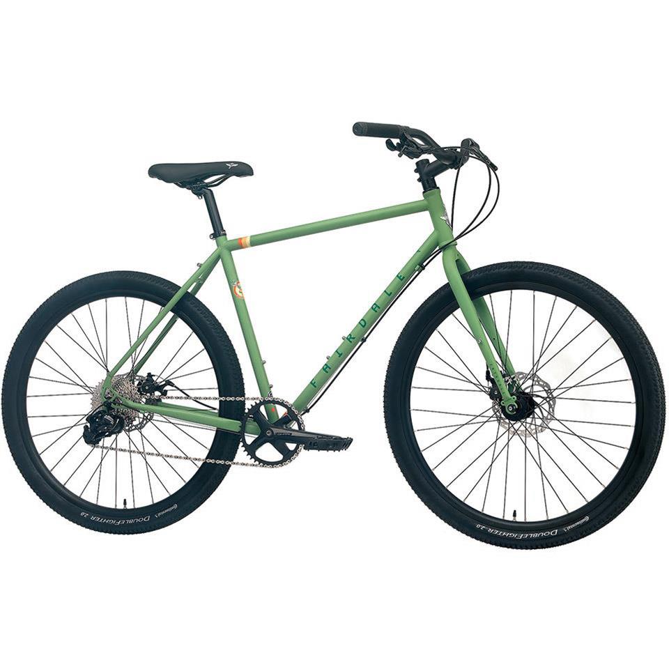 An image of Fairdale Weekender Archer 27.5" Bike 2022 Sage Green / X Small BMX Bikes