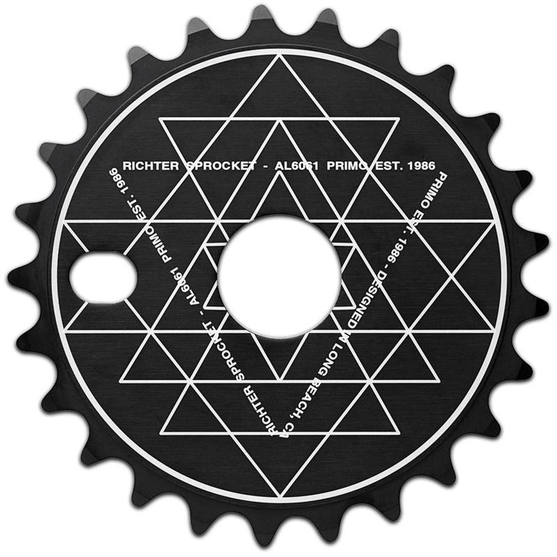 Primo Richter Sprocket Black / 25t