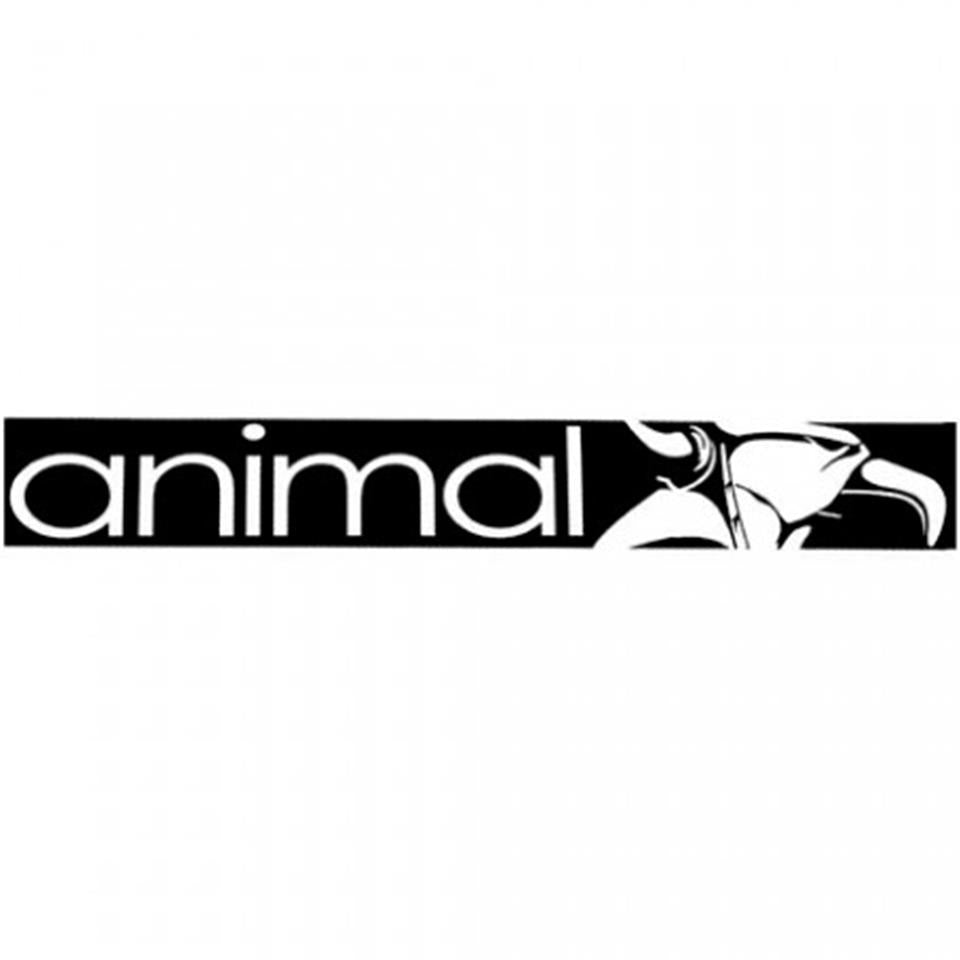 An image of Animal 25in Street Sticker - Black Sticker Packs