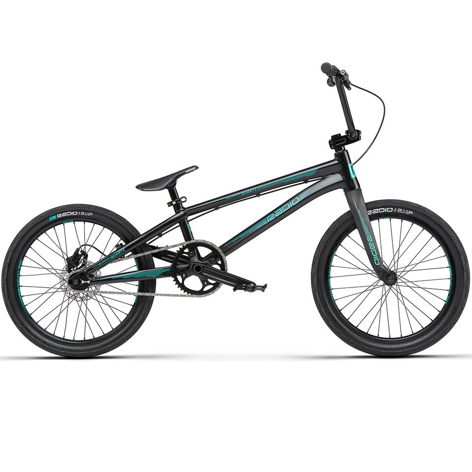 An image of Radio Race Quartz Pro XL BMX Race Bike Matt Black / 21.25" BMX Race Bikes