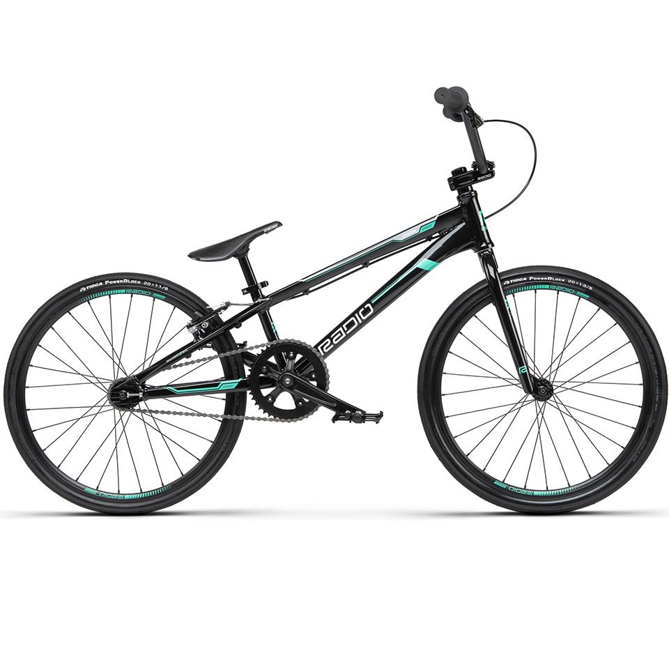 An image of Radio Race Quartz Pro XXL BMX Race Bike Matt Black / 21.75" BMX Race Bikes