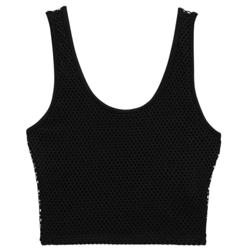 An image of Vans Lizzie Armanto Knit Tank - Black Small Girls Tops