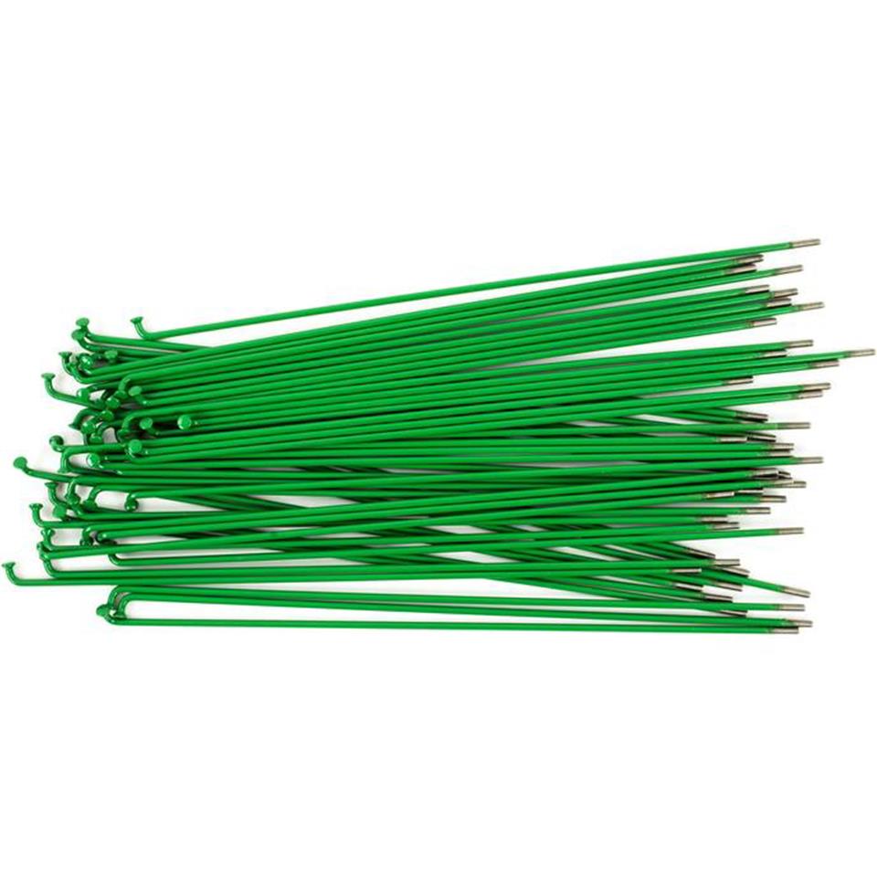 An image of Mission Spokes (40pc) Green / 184mm BMX Spokes