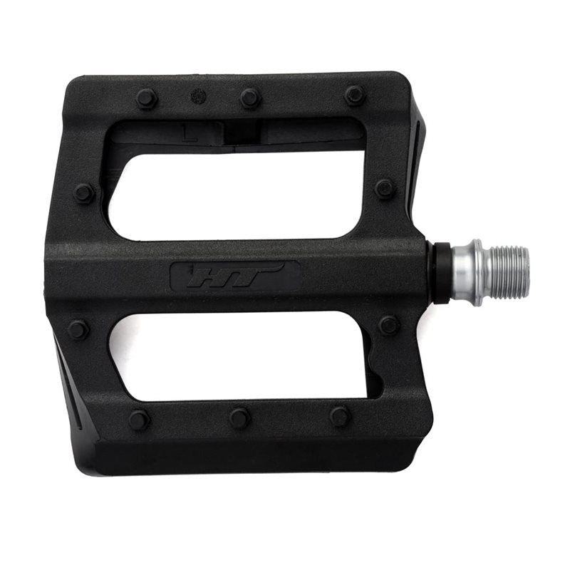 An image of HT PA12 Pedals Black BMX Pedals