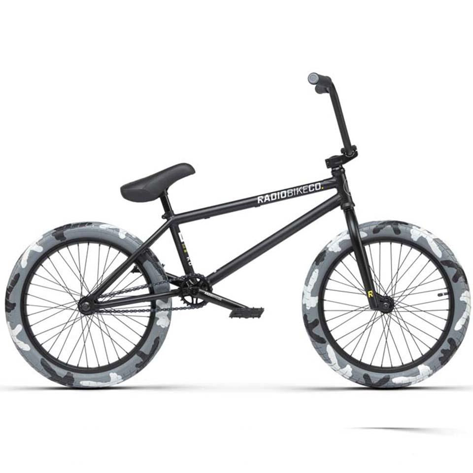 An image of Radio Darko BMX Bike Matt Black / 20.5" BMX Bikes