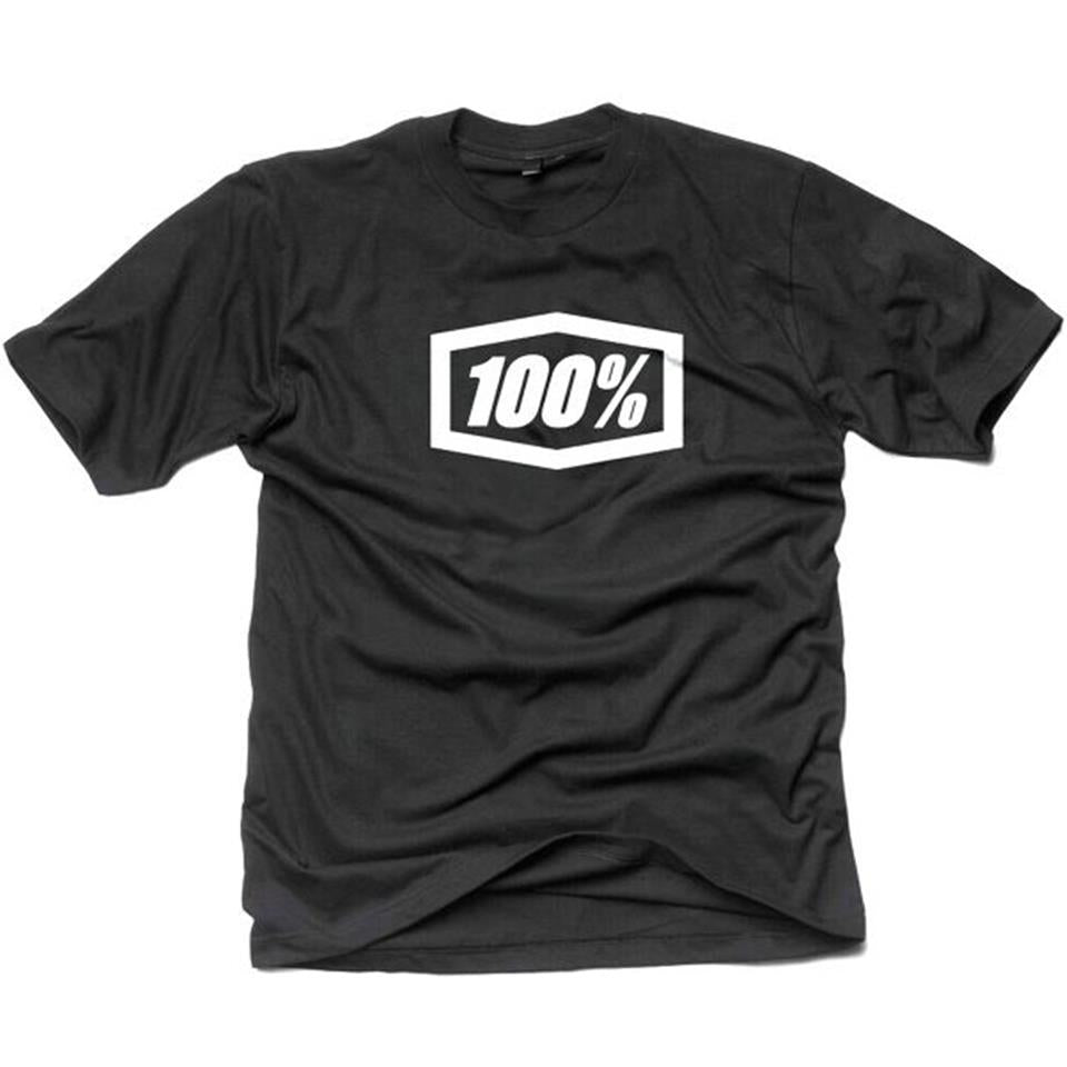 100% Essential T-Shirt - Black Small