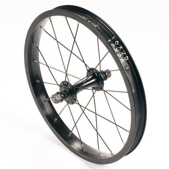 United Supreme 16 Front Wheel Black