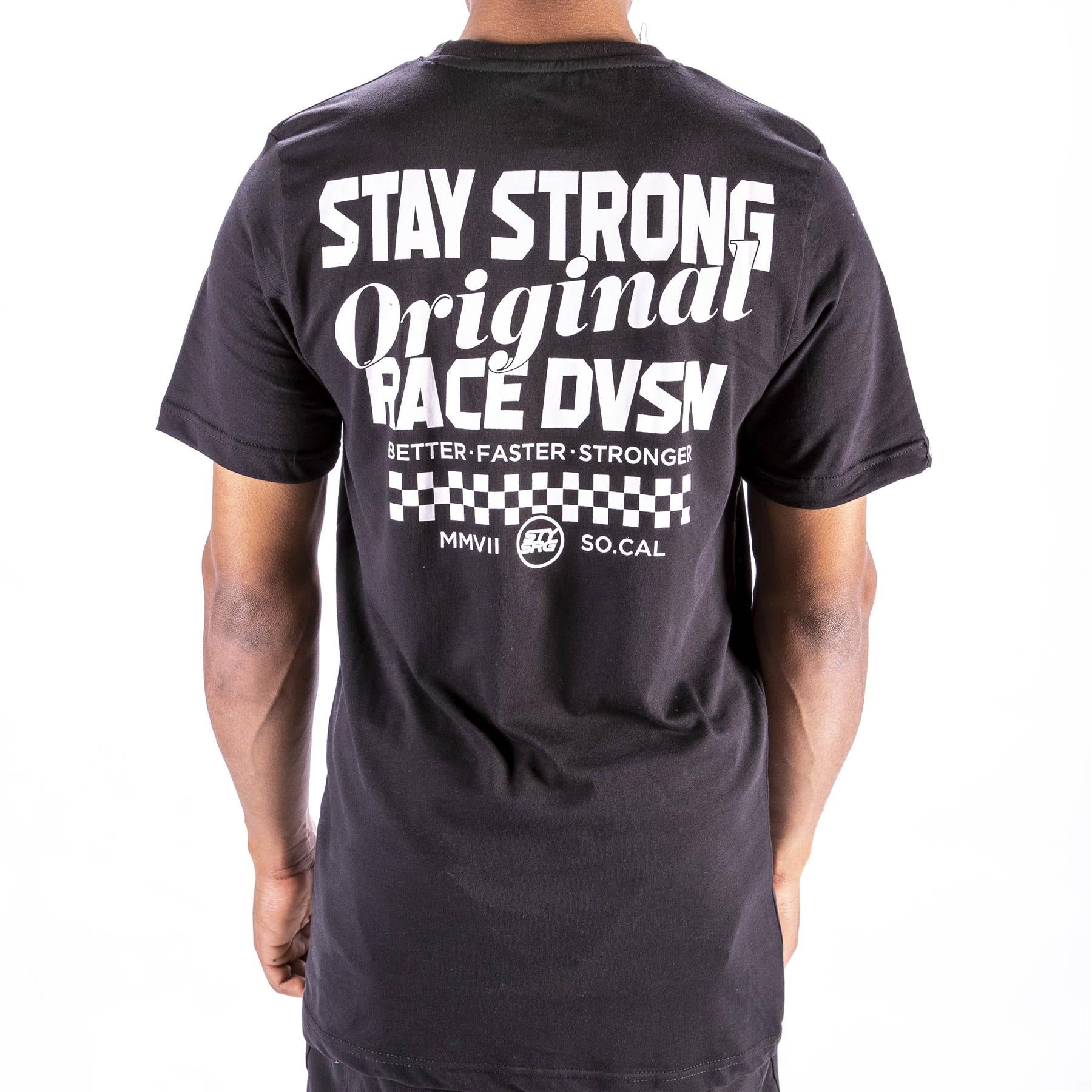 Stay Strong Original Division T-Shirt - Black Small