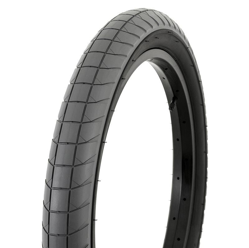 An image of Fly Fuego Tyre Dark Grey and Black Wall / 2.3" BMX Tyres