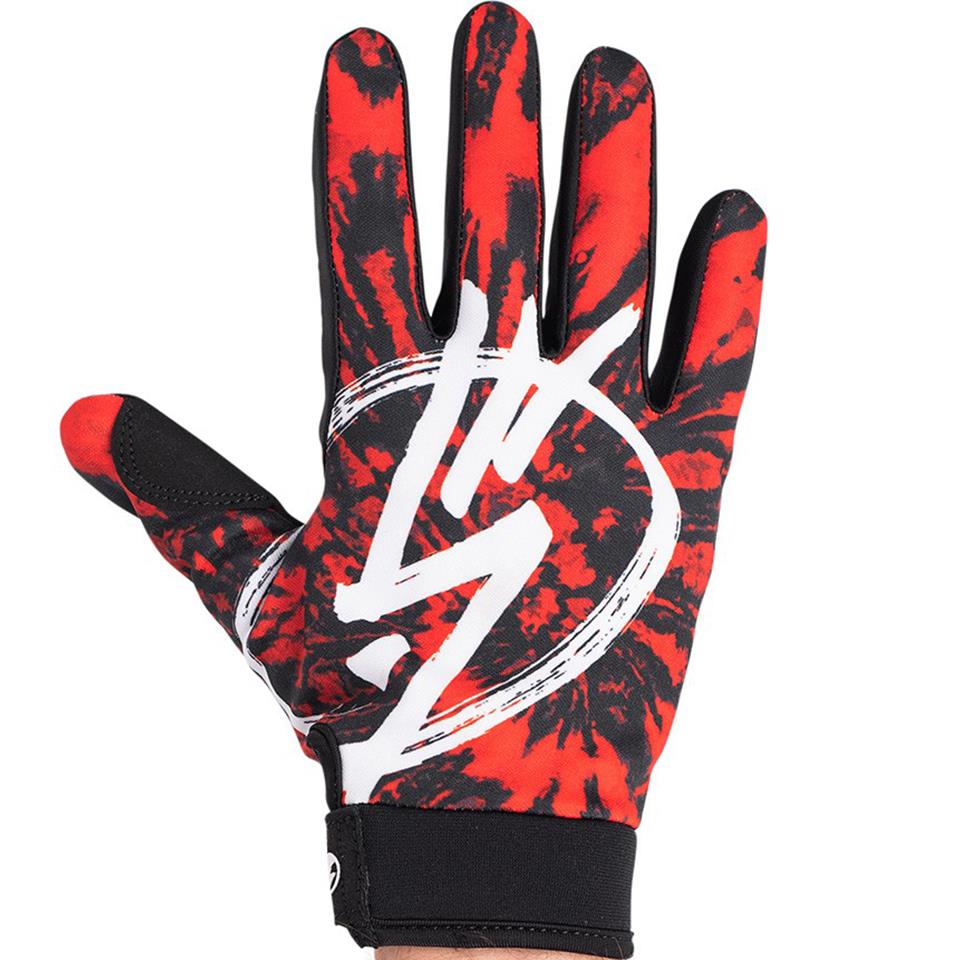 Shadow Jr. Conspire Gloves - Red Tye Die Youth Small