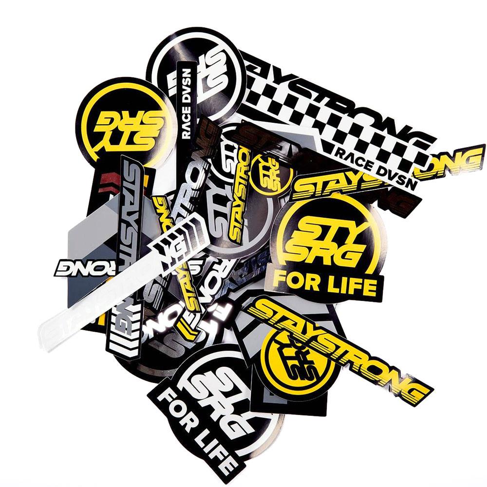 An image of Stay Strong Sticker Pack - Assorted Sticker Packs