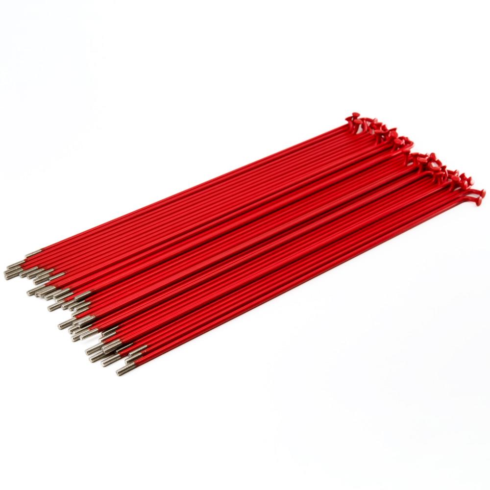 Source Stainless Spokes (40 Pack) - Red 186mm