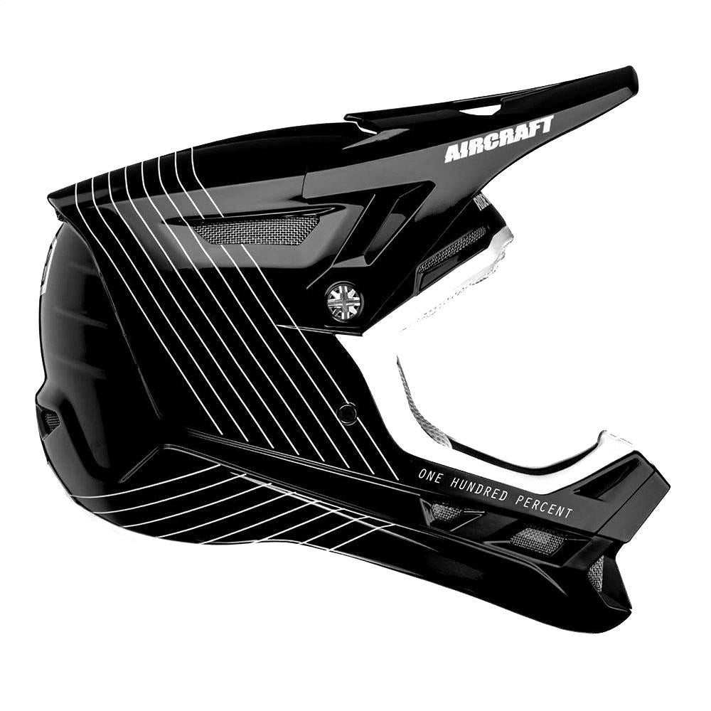 An image of 100% Aircraft Composite Race Helmet - Silo Large Race Helmets