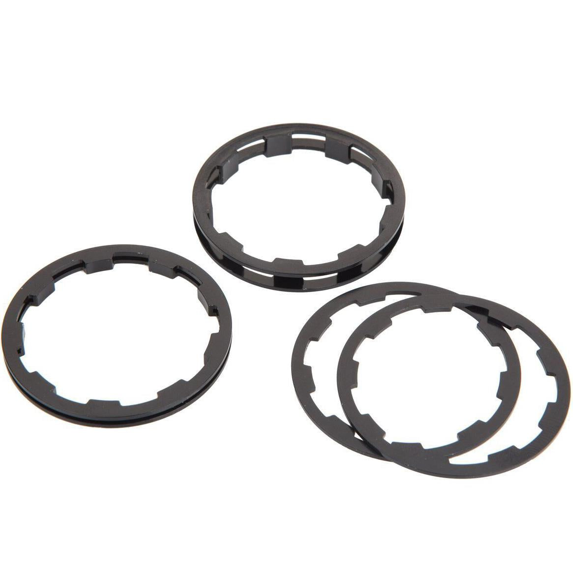 Box One Race Cassette Spacer Kits Black / 1-5mm