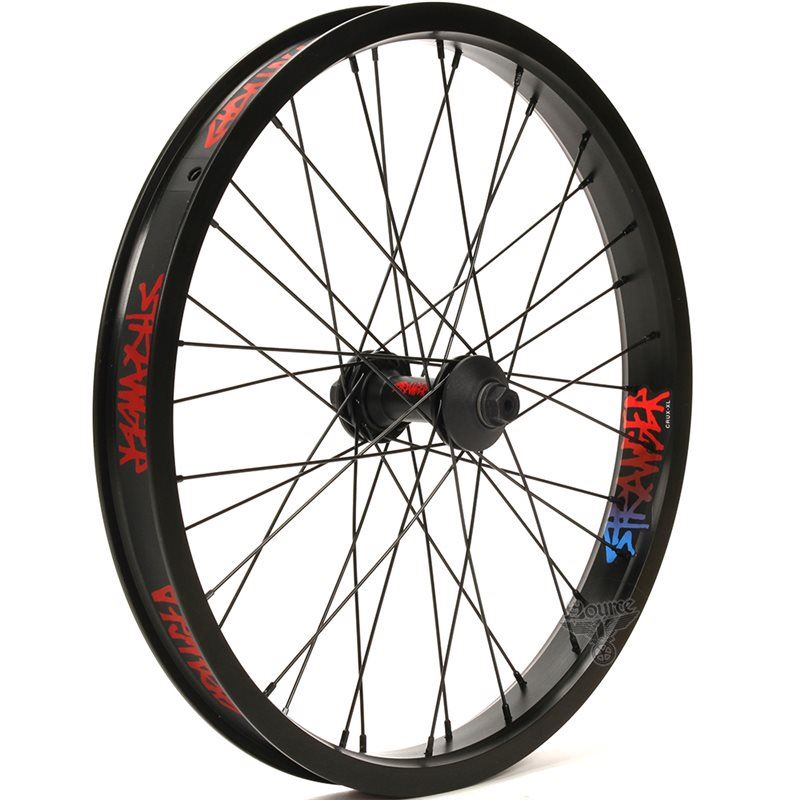 Stranger Crux V2 XL Front Wheel Black