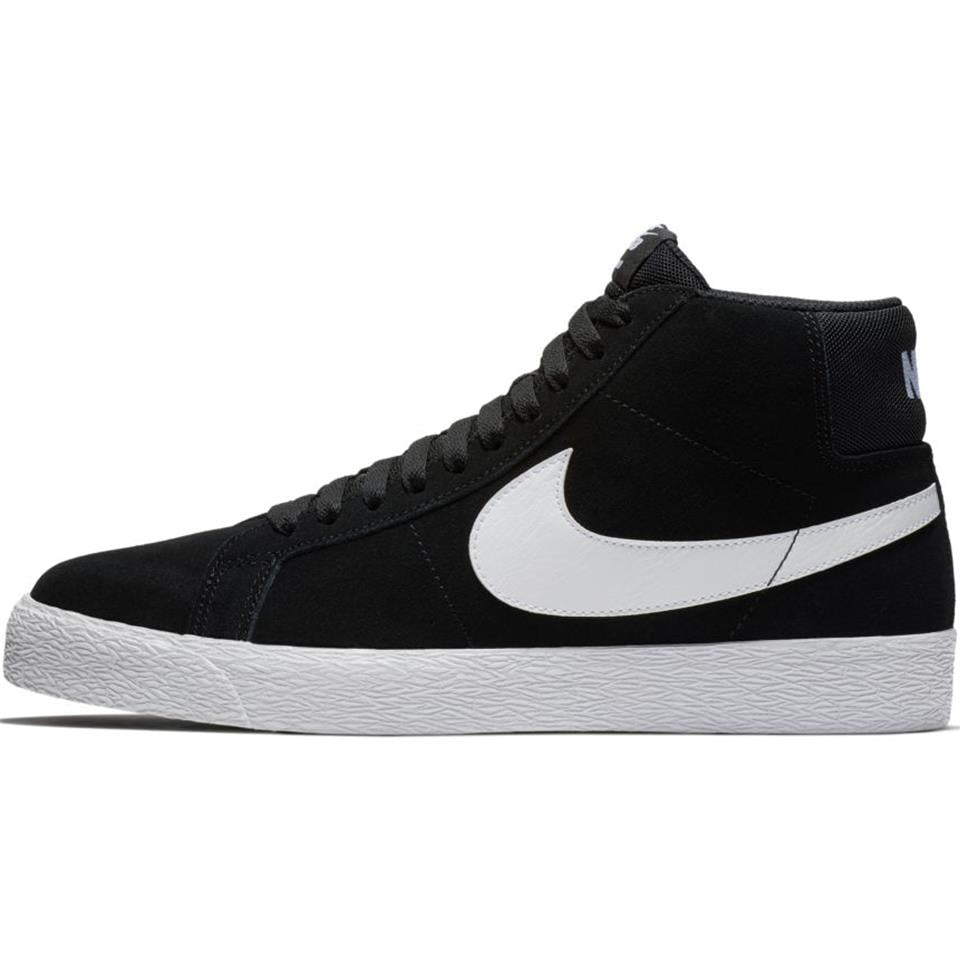 An image of Nike SB Zoom Blazer Mid - Black/White UK 10 Shoes