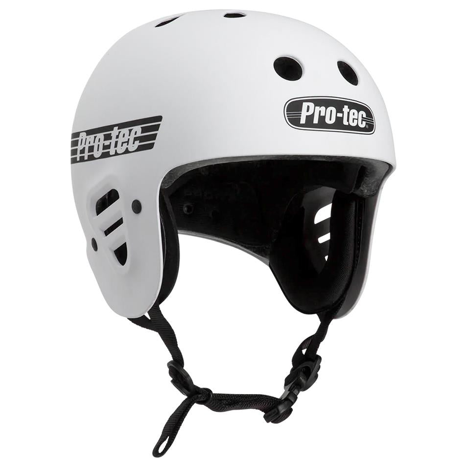 Pro-Tec Full Cut Helmet - Matte White Small