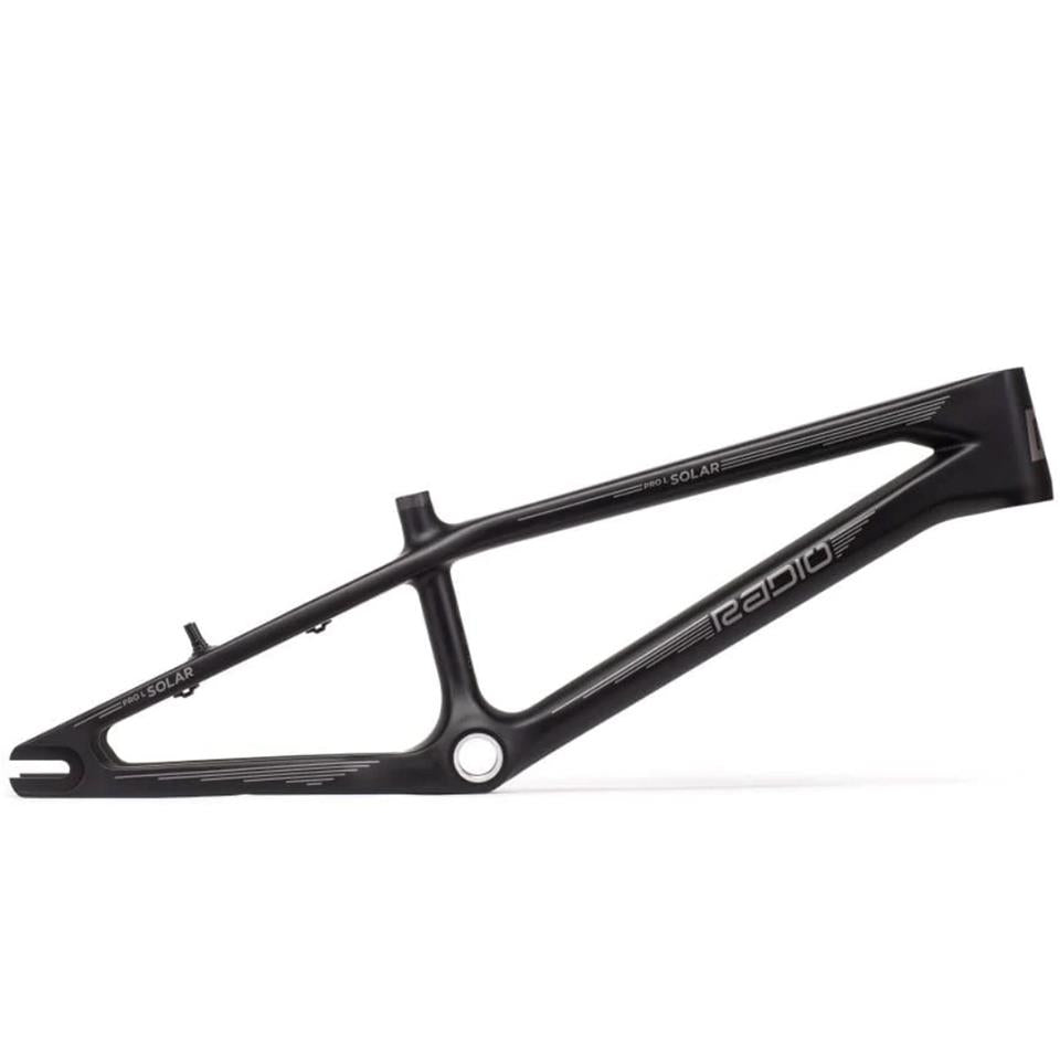 An image of Radio Solar Pro XL Race Frame Matt Black BMX Race Frames