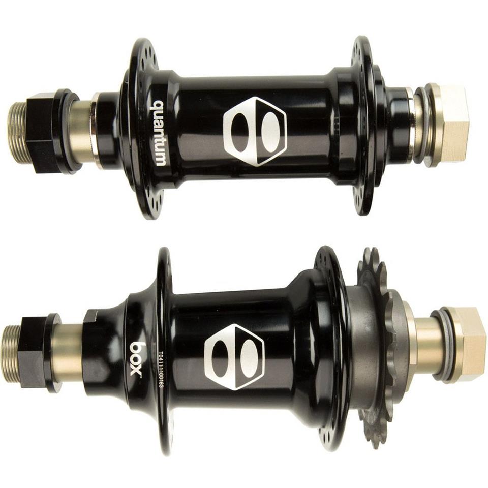 Box One Quantum Cassette Race Hubset Black / 20mm