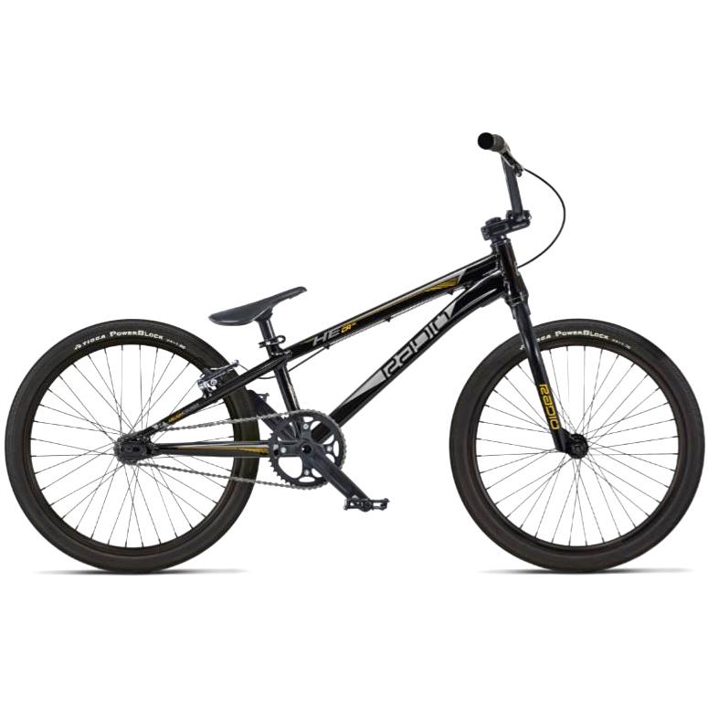 An image of Radio Race Xenon Pro XL Cruiser 24" BMX Race Bike Black And gold BMX Race Bikes