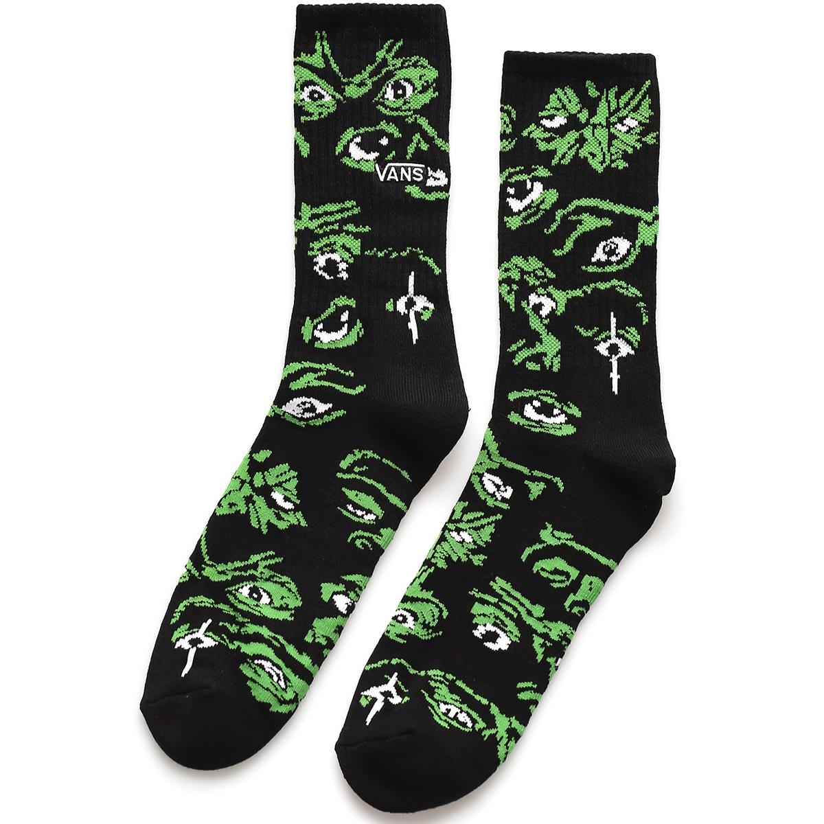 Vans Halloween Crew Sock - Black UK 8.5-12