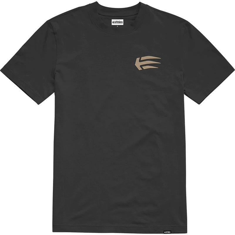 Etnies Joslin T-shirt - Black/Tan Large