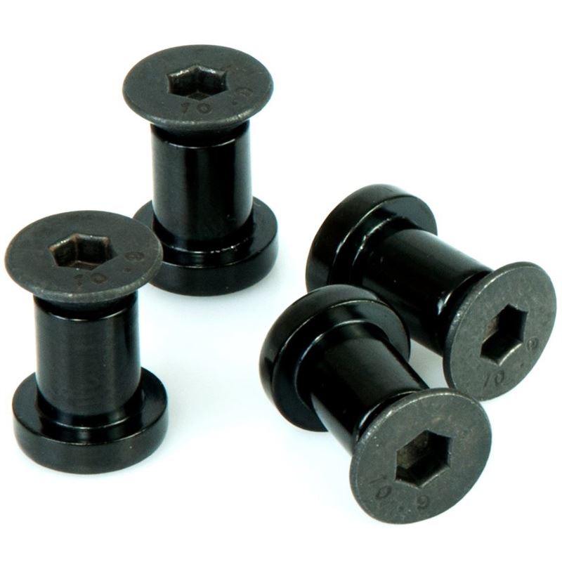 An image of Federal Impact Sprocket Replacement Guard Bolts Black BMX Sprockets