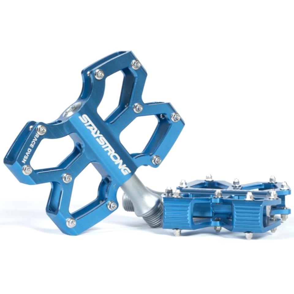 Stay Strong Axis Mini Race Pedal Blue