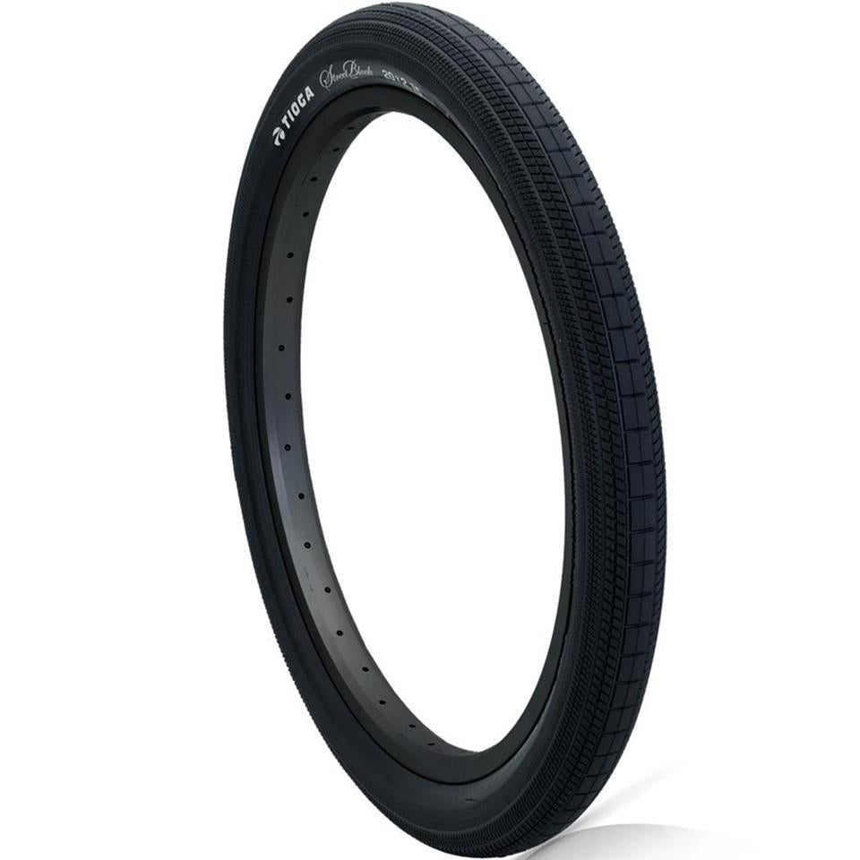 Tioga Street Block Tyre Black / 2.25"