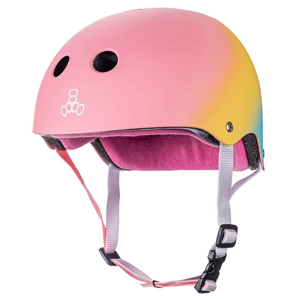 An image of Triple8 Helmet - Sweatsaver Cert - Shaved Ice Large/X Large Helmets