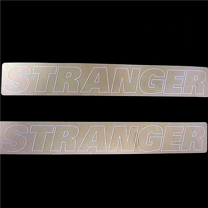 An image of Stranger Outline Sticker Pack White Sticker Packs