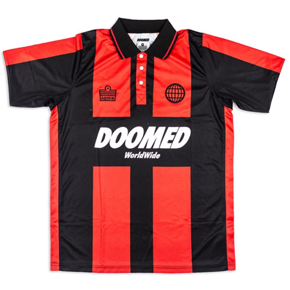 Doomed X Admiral 1899 Football Shirt Black/Red Large