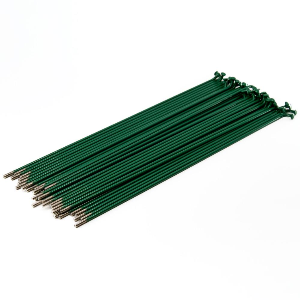 Source Stainless Spokes (40 Pack) - Green 194mm
