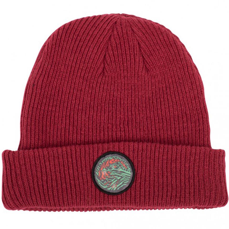 An image of Shadow Chimera Wool Beanie - Red Caps & Beanies