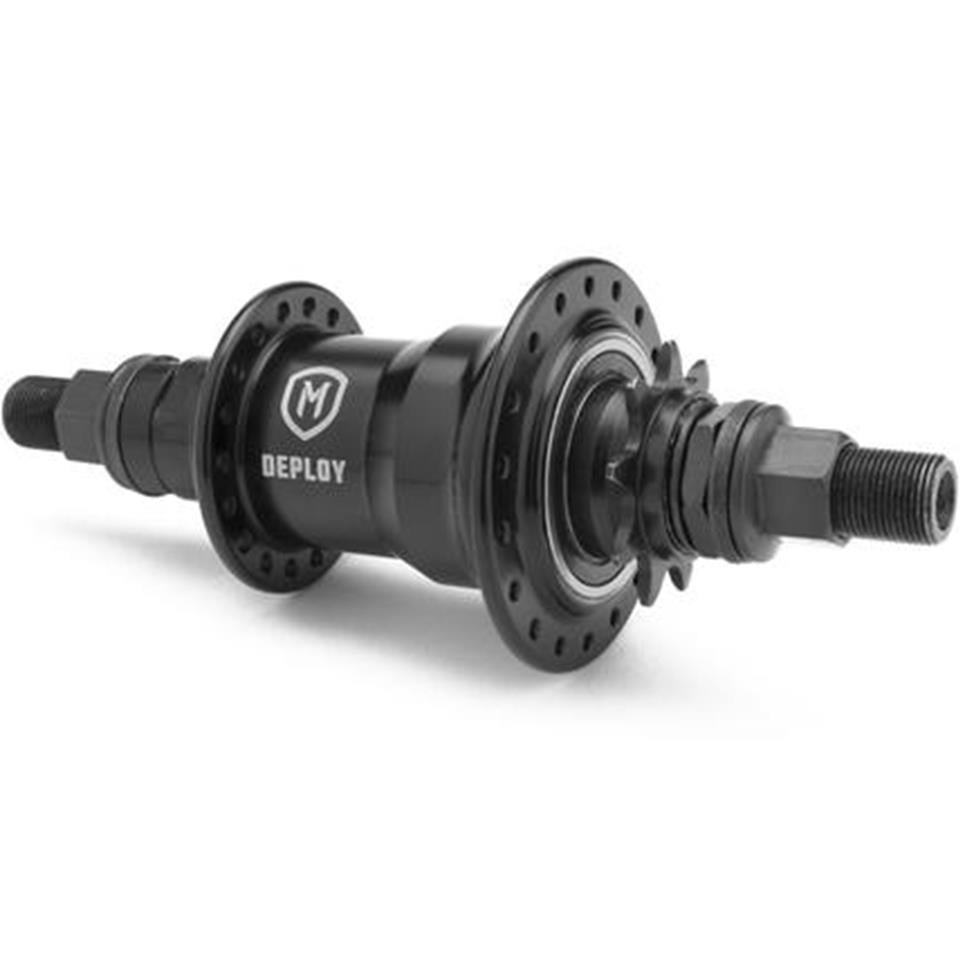 An image of Mission Deploy Freecoaster Hub - LHD Black / LHD BMX Rear Hubs