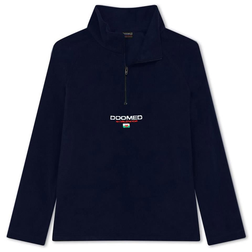 Doomed Dolo Fleece - Navy XX Large