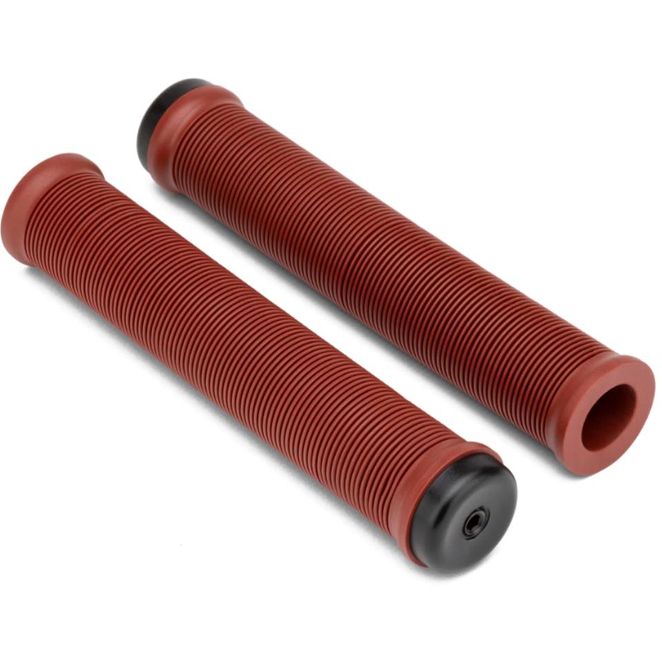 An image of Mission Tactile Grips Red BMX Grips