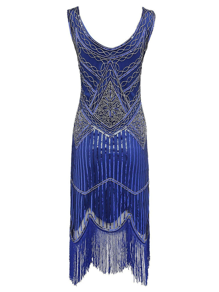 blue gatsby dress