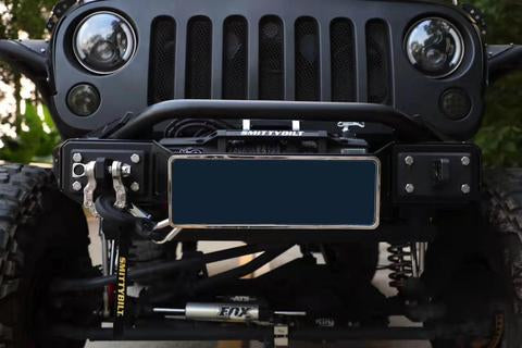 Fury Series Offroad Aluminium Front Bumper For Jeep Wrangler JK Car Ac –  