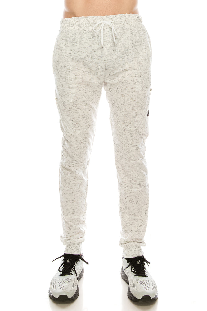 mens fleece joggers with zip pockets