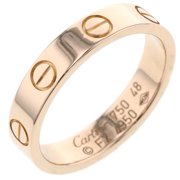 SAランクカルティエ ワイドリング 49 マリーミー 結婚指輪 PT950 D9881