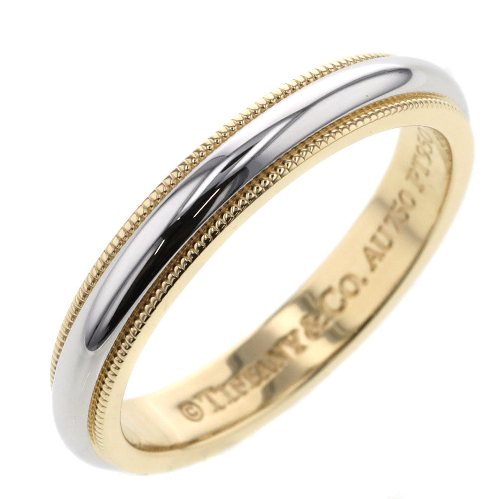 ティファニー リング 指輪 ミルグレインバンド 幅約3.5ｍｍ プラチナ