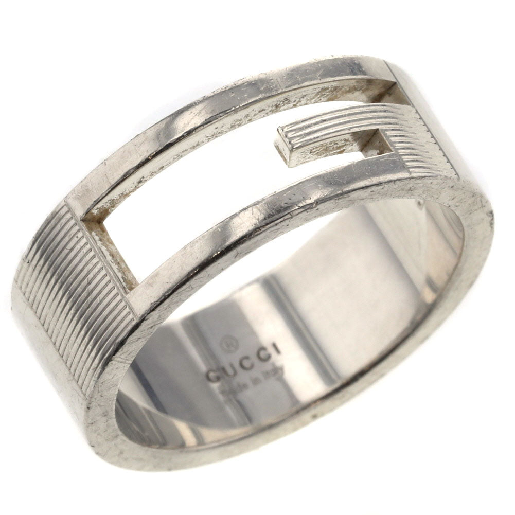 332 極美品 グッチ Gリング ロゴ 指輪 刻印 16 日本サイズ 15 - リング