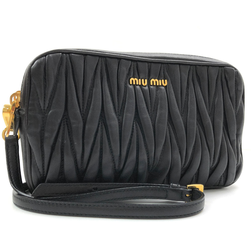 NEW ARRIVAL miumiu マテラッセ ライトブラウンの通販 by PIT-SO's