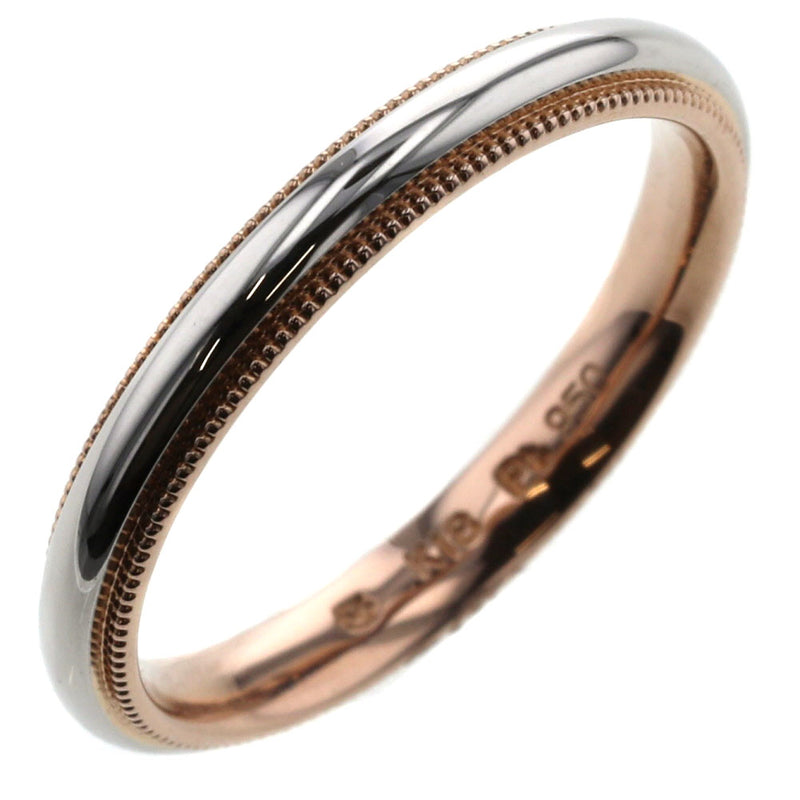 ミキモト リング 指輪 ミルグレイン 幅約2.5ｍｍ K18ピンクゴールド