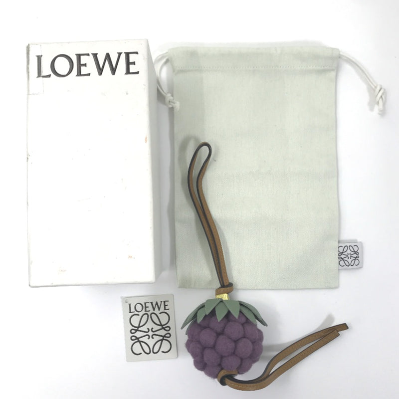 30%OFF SALE セール LOEWE ロエベ チャーム グレープ バッグチャーム