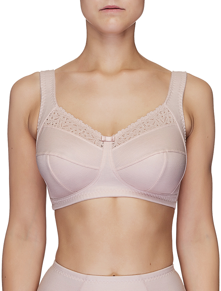 Cotton Classic Non-Padded Perfect Coverage Full Cup Wide Straps Bra – Lauma  Lingerie