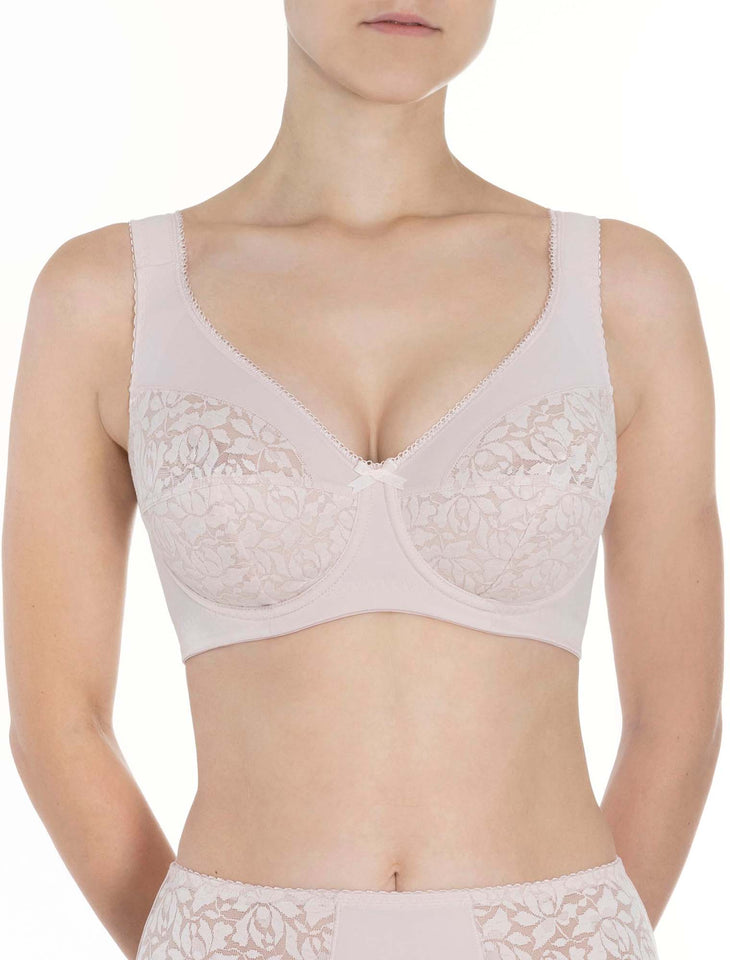 Soft Classic Half-Padded Underwired Full Cup Comfortable Bra